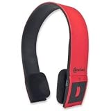 SYBA CL-AUD23030 Bluetooth v2.1 EDR Stereo Headset with Microphone Sleek and Modern Edge Design Color Red/Black