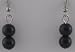 Ebony Globes Earrings