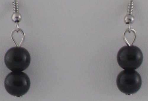 Ebony Globes Earrings