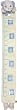BeanFramed Marshmallow Bear-Blue Growth Chart