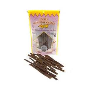 Jones Natural Chews Venison Entree Sausage Dog Treat by 