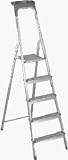 Leifheit 73092 74' 5 Step Aluminum Ladder
