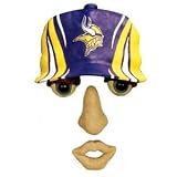 Minnesota Vikings 14 x 7 Forest Face Tree Decoration