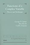 Functions of a Complex Variable: Theory and Technique (Classics in Applied Mathematics)