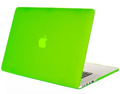 Macbook Pro 13 with retina case , SAPRKS 2 in 1 Soft-touch Ultra Slim Lightweight Plastic Hard Case Cover for Macbook Pro 13 with retina case " (A1425/A1502) + Matching Keyboard Skin for Macbook Pro 13 inch with retina display (Green)