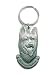 Pewter German Shepherd GSD Key Chain Ring Made in the USA