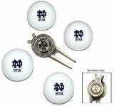 Notre Dame Fighting Irish Golf Balls, Divot Tool, and Ball Marker Gift Set