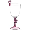 Key West Flamingo Goblets Set of 4