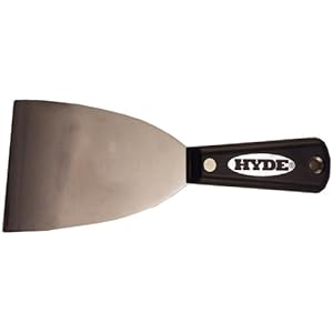 Hyde Tools 02350 3-Inch Flex Scraper, Black and Silver Hyde Tools 02350 3-Inch Flex Scraper, Black and Silver
