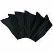 MENS BLACK NYLON 6 PACK DRESS SOCKS
