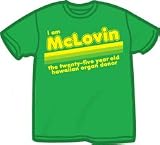 I Am McLovin (SuperBad Tee) T-Shirt (Mens Green)
