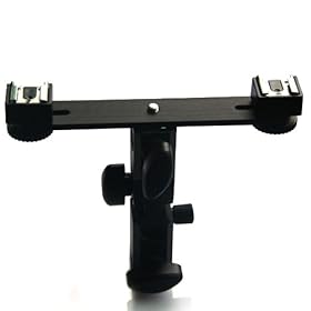Support Stand + Camera Hot Shoe Base for Hdv-z96 LED Light