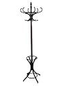 Garderobenständer, Kleiderständer, Garderobe, Braun