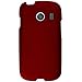 Samsung Galaxy Ace Style S765C Red Hard Case Snap On Rubberized Protector Cover