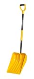 Erapro HD-2 13-Inch Poly Blade Heavy Duty Snow Shovel With 36-Inch Lacquered Hardwood Shaft Cushion Shaft Grip