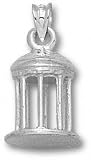 North Carolina Tar Heels Solid Sterling Silver Old Well 3-D Pendant