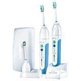 Philips Sonicare Elite 9650 Power Toothbrush Custom Care System 2 Handles, 3 Brush Heads