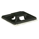 Install Bay Adhesive Backed Cable Tie Mount 3/4 Inch x 3/4 Inch 100 Pack - CTM34