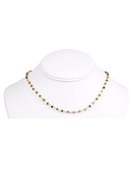 14k Gold Vermeil Watermelon Tourmaline Necklace Faceted Pink And Multi Colors