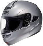 SHOEI MULTITEC FLIP-UP LIGHT SILVER MOTORCYCLE Full-Face-Helmet