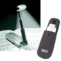 Mighty Bright Triple LED Stand Light: Silver