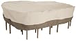 Classic  Round Veranda Patio Table and 6 - Chair Cover Set