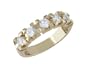 Blossom 14K Yellow Gold Diamond Cut Ring