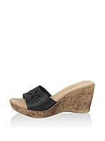 Dolceamore Sandalias de cuña (Negro)