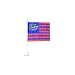 Florida Gators Blue And Orange Striped Car Flag
