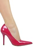 Sexy Dressy Hot Classic Style Patent Pointed Pump from Hot Fash Shoes - SATURN Fuchsia