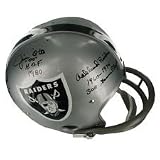 Jim Otto Raiders Helmet w/ 4 Inscriptions (TS Auth)