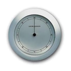 Georg Jensen Venus Thermometer Silver Face by GEORG JENSEN