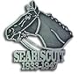 Seabiscuit Antique Pin 1933 - 1947
