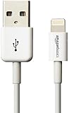 AmazonBasics Apple Certified Lightning to USB Cable - 6 Feet (1.8 Meters) - White