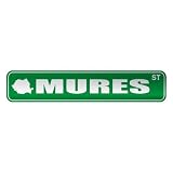  MURES ST  STREET SIGN CITY ROMANIA
