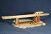 Jerry Fretwell Key of G 6-Hole Tiger Maple Flute