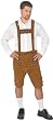 Adult Men's German Lederhosen Halloween Costume