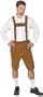 Adult Men's German Lederhosen Halloween Costume