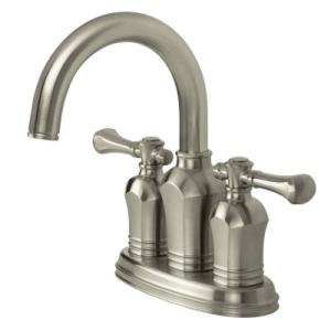 Pegasus 65429-8004 Verdanza 4 2-Handle Centerset Bath Faucet, Brushed Nickel