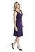 Rekucci Women's Slimming Sleeveless Fit-and-Flare Tummy Control Dress