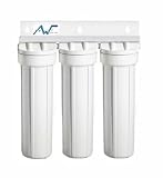 Home Master - Whole House Water Filter - 3 Stage Sediment, Iron & Carbon Filter
