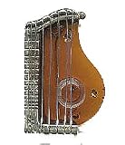 Sterling Silver Cognac Amber Brooch