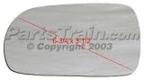 MIRROR GLASS acura LEGEND 91-95 view lh