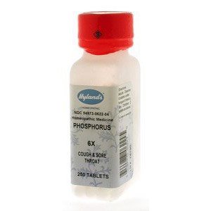 Phosphorus 6X (Inflammations and Diarrhea) - 250 - Tablet by Hyland's Homeopathic