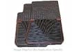 WeatherTech W36 Floor Mats,  Front Rubber, Mercedes S55 01-04, Black
