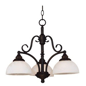 Kenroy Home 91388BRZ Hamilton Downlight Chandelier, Bronze