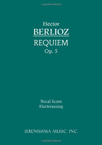 Requiem, Op. 5 - Vocal score (Latin Edition)