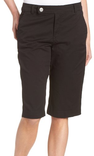 BANDOLINOBLU Women's Ivette Bermuda,Black,12