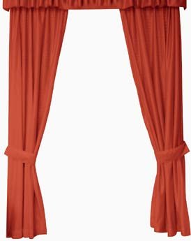 Kansas City Chiefs Short Curtain Panels