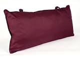 Outback Reversable Hammock Pillow - Burgundy/Sand